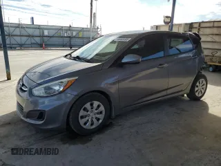 2015 Hyundai Accent GS with VIN KMHCT5AE4FU232299, listed as a Copart auction lot 46483495 with 52,530 mi miles and Salvage Title. Bid and sale history available at carsss.com. Image 1.