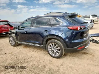 2023 Mazda CX-9 Carbon Edition with VIN JM3TCBDY1P0633964, listed as a Copart auction lot 60750015 with 34,657 mi miles and Salvage title. Bid and sale history available at DreamBid. Image 2.