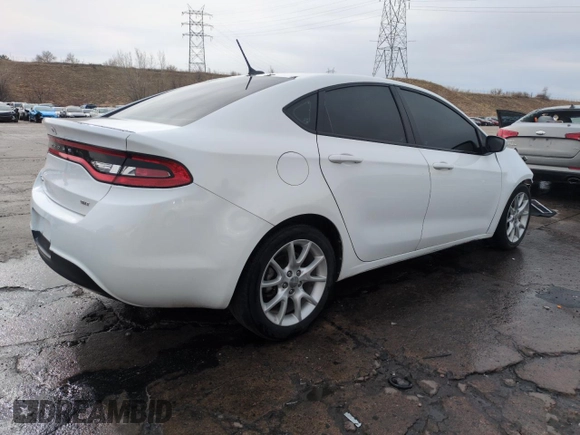 2013 Dodge Dart SXT with VIN 1C3CDFBA9DD139959, listed as a Copart auction lot 50638025 with 112,386 mi miles and Salvage Title. Bid and sale history available at carsss.com. Image 3.