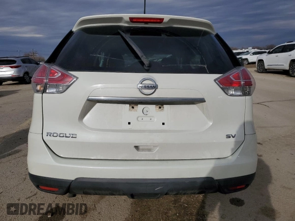 2015 Nissan Rogue SV with VIN 5N1AT2MT6FC772808, listed as a Copart auction lot 86929294 with 77,925 mi miles and Salvage Title. Bid and sale history available at carsss.com. Image 6.