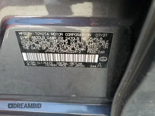 2021 Lexus IS 350 F Sport with VIN JTHGZ1E25M5022412, listed as a Copart auction lot 63022165 with Not provided miles and Salvage title. Bid and sale history available at DreamBid. Image 12.