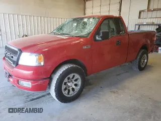 2004 Ford F-150 XL with VIN 1FTRF12W84NA67919, listed as a Copart auction lot 46639055 with 186,917 mi miles and Salvage Title. Bid and sale history available at carsss.com. Image 1.