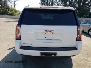 2017 GMC Yukon SLE with VIN 1GKS1AKCXHR309277, listed as a Copart auction lot 72389454 with 116,967 mi miles and Salvage Title. Bid and sale history available at carsss.com. Image 6.