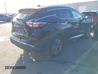 2017 Nissan Murano SL with VIN 5N1AZ2MH5HN144630, listed as a IAAI auction lot 41239088 with 87,305 mi miles and . Bid and sale history available at DreamBid. Image 4.