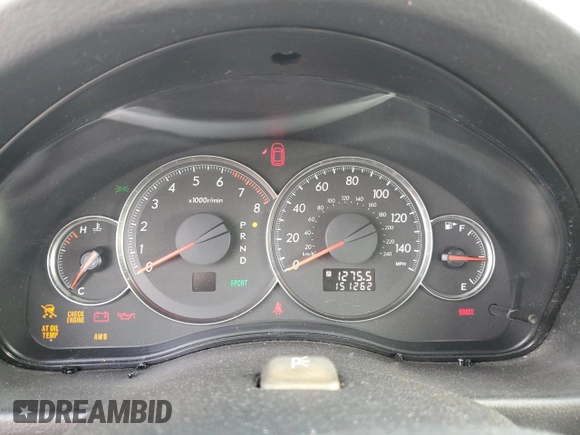 2009 Subaru Legacy Special with VIN 4S3BL616X97229604, listed as a Copart auction lot 53676515 with 151,262 mi miles and Salvage Title. Bid and sale history available at DreamBid. Image 9.