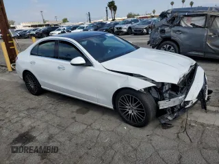 2024 Mercedes-Benz C 300 with VIN W1KAF4HB7RR229936, listed as a Copart auction lot 54760805 with Not Provided miles and Clean Title. Bid and sale history available at DreamBid. Image 4.
