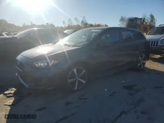 2017 Subaru Impreza Sport with VIN 4S3GTAL65H1718080, listed as a Copart auction lot 76701254 with 128,917 mi miles and Salvage Title. Bid and sale history available at carsss.com. Image 1.