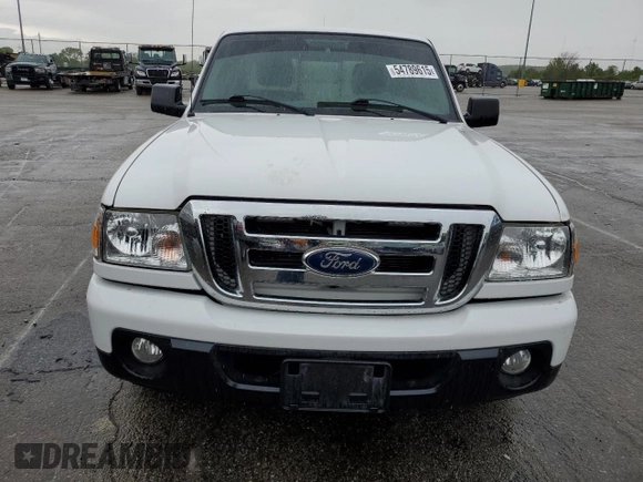 2011 Ford Ranger XLT with VIN 1FTLR4EEXBPA89648, listed as a Copart auction lot 54789615 with 106,630 mi miles and Salvage title. Bid and sale history available at DreamBid. Image 5.