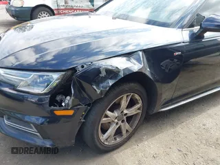2018 Audi A4 Premium with VIN WAUKMAF42JA146373, listed as a IAAI auction lot 41276588 with 107,063 mi miles. Bid and sale history available at carsss.com. Image 6.