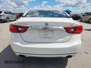 2016 Nissan Maxima Platinum with VIN 1N4AA6AP0GC429198, listed as a Copart auction lot 62066505 with 151,479 mi miles and Salvage title. Bid and sale history available at DreamBid. Image 6.