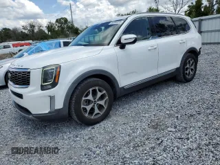 2020 Kia Telluride EX with VIN 5XYP34HC9LG042709, listed as a Copart auction lot 64284415 with 82,846 mi miles and Salvage title. Bid and sale history available at DreamBid. Image 1.