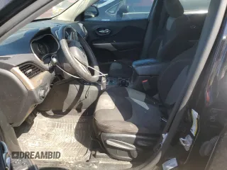 2017 Jeep Cherokee Sport with VIN 1C4PJLAB0HW669519, listed as a Copart auction lot 50829425 with 138,190 mi miles and Salvage Title. Bid and sale history available at carsss.com. Image 7.