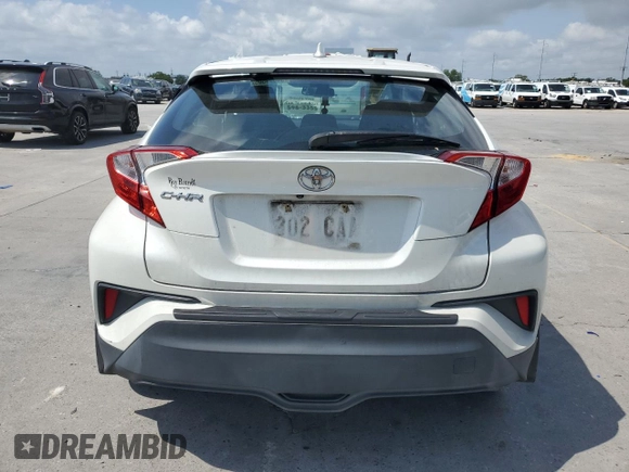 2018 Toyota C-HR XLE with VIN NMTKHMBX2JR045151, listed as a Copart auction lot 54699505 with 122,431 mi miles and Salvage Title. Bid and sale history available at carsss.com. Image 6.