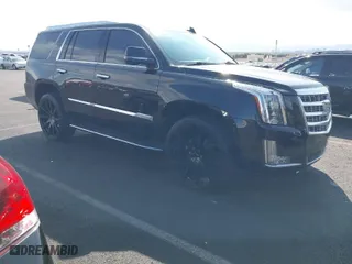 2018 Cadillac Escalade Luxury with VIN 1GYS4BKJ6JR148241, listed as a IAAI auction lot 41874506 with 92,140 mi miles. Bid and sale history available at carsss.com. Image 1.