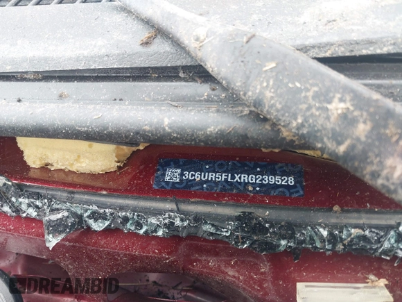 2024 Ram 2500 Laramie z VIN 3C6UR5FLXRG239528, wystawiony jako IAAI lot #41708586 z przebiegiem Nie podano mil oraz . Historia ofert i sprzedaży dostępna na DreamBid. Obrazek 9.