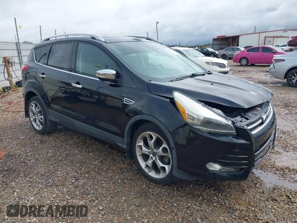 2016 Ford Escape Titanium with VIN 1FMCU0JX8GUA49619, listed as a IAAI auction lot 41743116 with 53,456 mi miles. Bid and sale history available at carsss.com. Image 1.