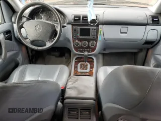 2005 Mercedes-Benz M 500 with VIN 4JGAB75E65A532359, listed as a Copart auction lot 41510825 with 139,916 mi miles and Salvage title. Bid and sale history available at DreamBid. Image 8.