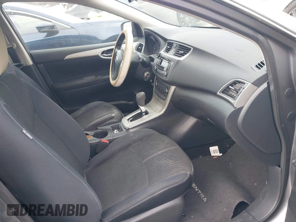 2015 Nissan Sentra S with VIN 3N1AB7AP4FY300807, listed as a IAAI auction lot 41499014 with 67,118 mi miles. Bid and sale history available at carsss.com. Image 5.