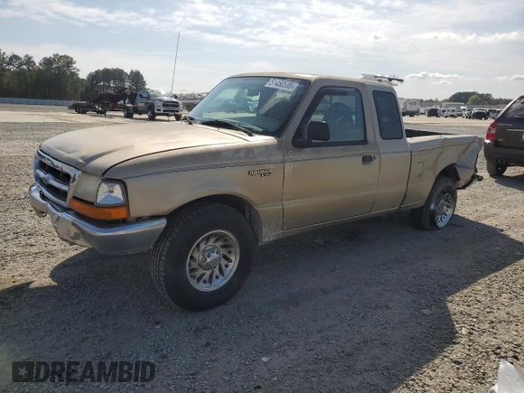 1999 Ford Ranger XL with VIN 1FTYR14V7XPB20433, listed as a Copart auction lot 51450535 with 103,057 mi miles and Salvage title. Bid and sale history available at DreamBid. Image 1.