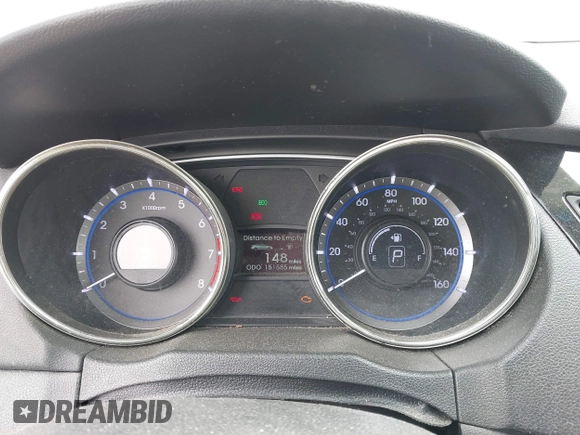 2013 Hyundai Sonata Limited with VIN 5NPEC4AC2DH684068, listed as a IAAI auction lot 41899879 with 151,585 mi miles and . Bid and sale history available at DreamBid. Image 7.