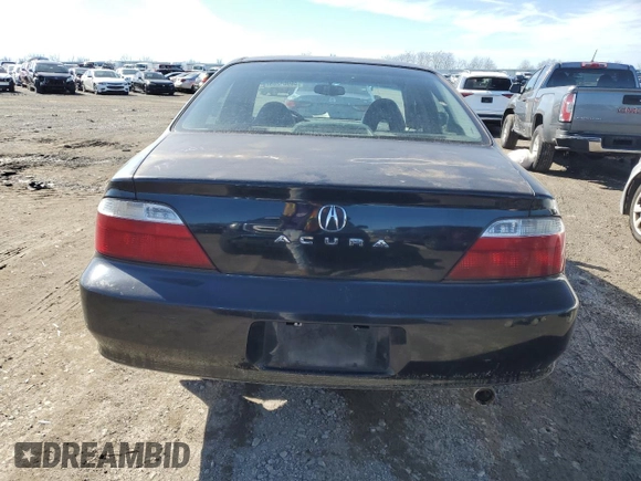 2003 Acura TL Type S with VIN 19UUA56843A072425, listed as a Copart auction lot 46904205 with 0 mi miles and Salvage Title. Bid and sale history available at carsss.com. Image 6.