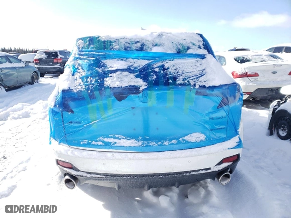 2020 Acura RDX w/A-Spec Pkg with VIN 5J8TC2H69LL803452, listed as a Copart auction lot 88956225 with 120,948 mi miles and Salvage Title. Bid and sale history available at carsss.com. Image 6.