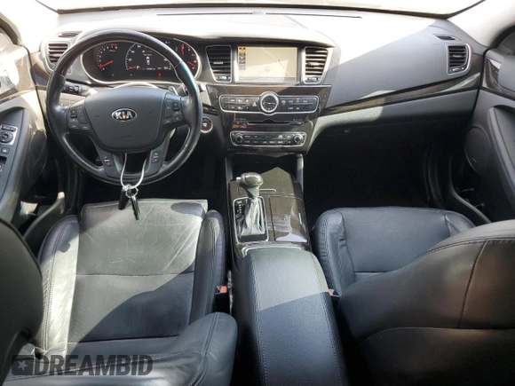 2015 Kia Cadenza Premium with VIN KNALN4D74F5177897, listed as a Copart auction lot 78867304 with 47,087 mi miles and Salvage Title. Bid and sale history available at carsss.com. Image 8.