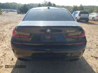 2020 BMW 3 Series M340i with VIN 3MW5U7J09L8B27922, listed as a Copart auction lot 68222584 with 51,220 mi miles and Salvage Title. Bid and sale history available at carsss.com. Image 6.