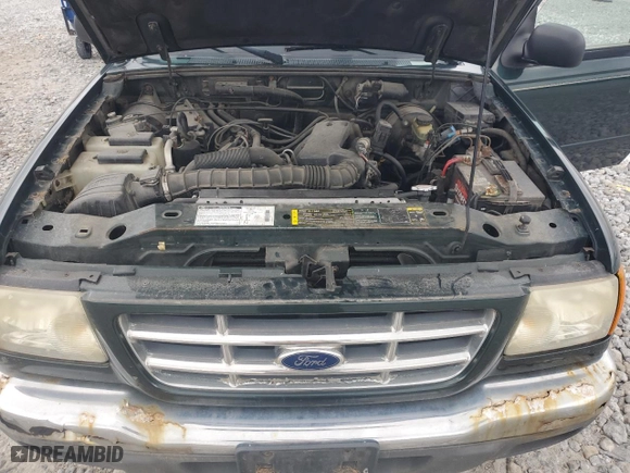 2002 Ford Ranger XL Fleet with VIN 1FTYR44V62PB75899, listed as a Copart auction lot 52996955 with 147,613 mi miles and Clean Title. Bid and sale history available at carsss.com. Image 11.