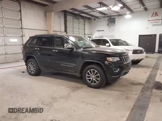 2015 Jeep Grand Cherokee Limited with VIN 1C4RJFBGXFC205124, listed as a IAAI auction lot 41405059 with 194,124 mi miles. Bid and sale history available at carsss.com. Image 1.