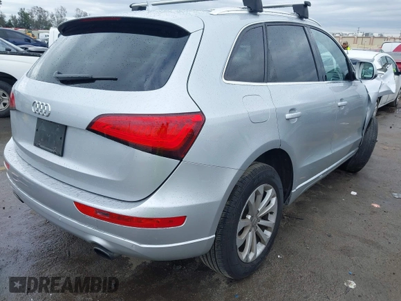 2013 Audi Q5 Premium Plus with VIN WA1LFAFPXDA057449, listed as a IAAI auction lot 41776269 with 105,145 mi miles. Bid and sale history available at carsss.com. Image 4.