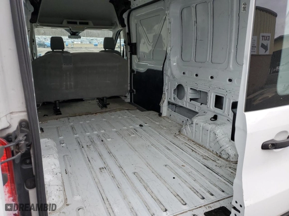 2019 Ford Transit Van with VIN 1FTYR2XM6KKA82420, listed as a Copart auction lot 52708425 with 92,512 mi miles and Salvage Title. Bid and sale history available at carsss.com. Image 10.