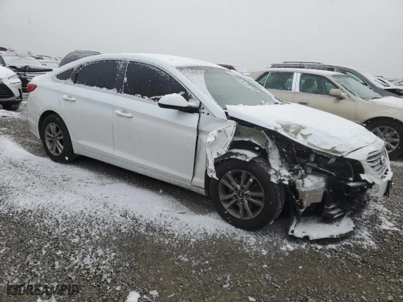 2015 Hyundai Sonata 2.4L SE with VIN 5NPE24AF7FH215283, listed as a Copart auction lot 82815724 with 134,658 mi miles and Salvage Title. Bid and sale history available at carsss.com. Image 4.