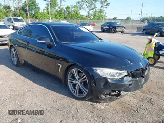 2016 BMW 4 Series 428i with VIN WBA3N7C50GK225853, listed as a IAAI auction lot 42192972 with 109,269 mi miles and . Bid and sale history available at carsss.com. Image 1.