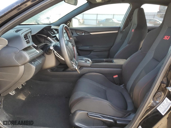 2018 Honda Civic Si Sedan with VIN 2HGFC1E55JH708979, listed as a Copart auction lot 38412853 with NaN miles. Bid and sale history available at carsss.com. Image 7.