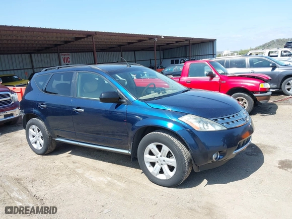 2006 Nissan Murano SL with VIN JN8AZ08T96W423677, listed as a IAAI auction lot 41932157 with 224,087 mi miles. Bid and sale history available at carsss.com. Image 16.
