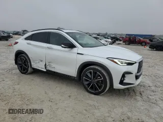 2023 Infiniti QX55 Essential z VIN 3PCAJ5KR6PF116065, wystawiony jako Copart lot #89245465 z przebiegiem 12 613 mil mil oraz Szkoda całkowita • Salvage title. Historia ofert i sprzedaży dostępna na DreamBid. Obrazek 4.