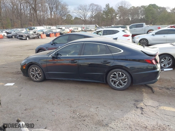 2023 Hyundai Sonata SEL with VIN KMHL64JA8PA259099, listed as a IAAI auction lot 41701197 with 73,187 mi miles. Bid and sale history available at carsss.com. Image 14.