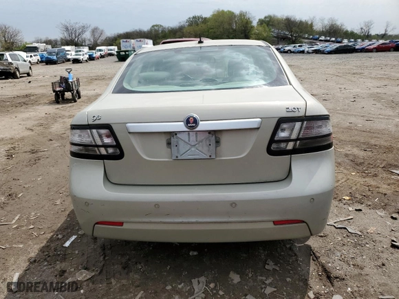 2008 Saab 9-3 with VIN YS3FB49Y881015316, listed as a Copart auction lot 52994615 with 143,366 mi miles and Clean Title. Bid and sale history available at carsss.com. Image 6.
