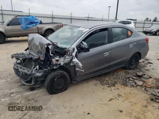 2019 Mitsubishi Mirage G4 ES with VIN ML32F3FJ8KHF00281, listed as a Copart auction lot 41468185 with 139,890 mi miles and Salvage Title. Bid and sale history available at carsss.com. Image 1.