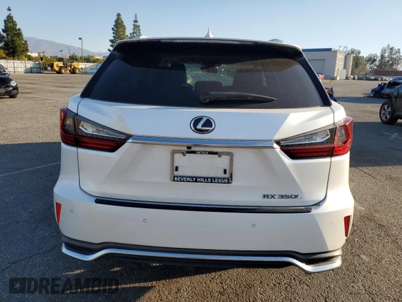 2022 Lexus RX with VIN JTJHZKEA9N2023260, listed as a Copart auction lot 88247575 with 47,080 mi miles and Salvage Title. Bid and sale history available at carsss.com. Image 6.