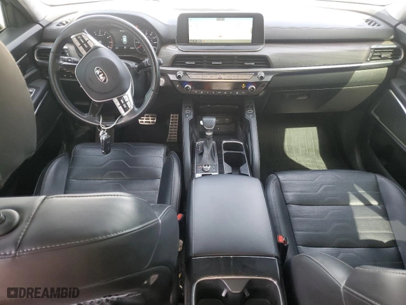 2021 Kia Telluride SX with VIN 5XYP5DHC6MG189954, listed as a Copart auction lot 47847545 with 67,607 mi miles and Salvage Title. Bid and sale history available at carsss.com. Image 8.
