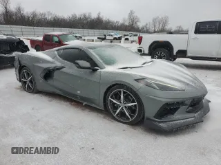 2022 Chevrolet Corvette 1LT with VIN 1G1YA2D49N5100786, listed as a Copart auction lot 44849345 with 10,615 mi miles and Salvage Title. Bid and sale history available at carsss.com. Image 4.