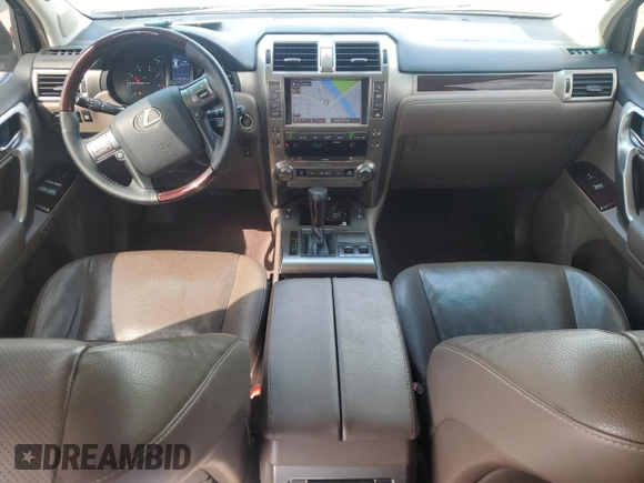 2014 Lexus GX 460 with VIN JTJBM7FX1E5087652, listed as a Copart auction lot 52704025 with 147,721 mi miles and Salvage title. Bid and sale history available at DreamBid. Image 8.