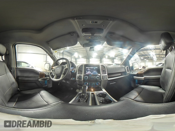 2015 Ford F-150 XLT with VIN 1FTEW1EG5FFA25014, listed as a Copart auction lot 58735625 with 146,657 mi miles and Salvage title. Bid and sale history available at DreamBid. Image 14.