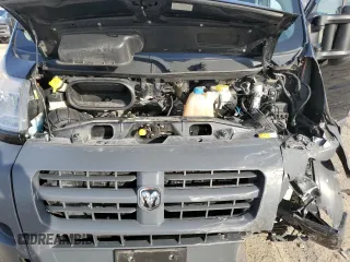 2017 Ram ProMaster Cargo with VIN 3C6TRVAG6HE548011, listed as a Copart auction lot 44714965 with 46,939 mi miles and Salvage Title. Bid and sale history available at DreamBid. Image 12.