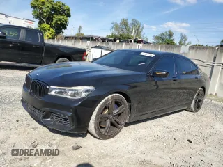 2017 BMW 7 Series ALPINA B7 xDrive with VIN WBA7F2C58HG422548, listed as a Copart auction lot 42432715 with 89,857 mi miles and Salvage Title. Bid and sale history available at carsss.com. Image 1.