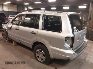 2005 Honda Pilot EX-L with VIN 5FNYF18635B056717, listed as a IAAI auction lot 42197100 with 80,400 mi miles and . Bid and sale history available at DreamBid. Image 3.
