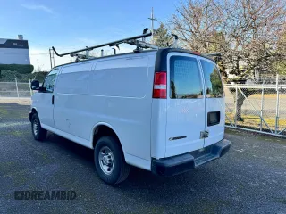 2018 Chevrolet Express Cargo Van with VIN 1GCWGAFP3J1345213, listed as a Copart auction lot 50424285 with 116,638 mi miles and Clean Title. Bid and sale history available at carsss.com. Image 3.