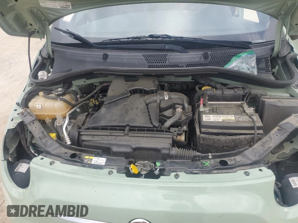 2013 FIAT 500 Sport with VIN 3C3CFFBR1DT554865, listed as a Copart auction lot 58783695 with 87,235 mi miles and Salvage title. Bid and sale history available at DreamBid. Image 11.
